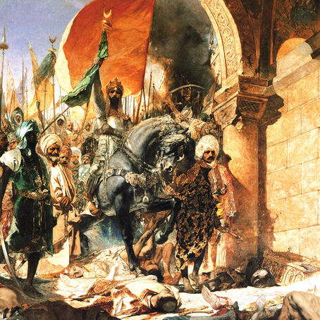 The Fall of Constantinople, 1453